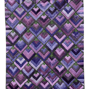 Purple Kantha Quilt
