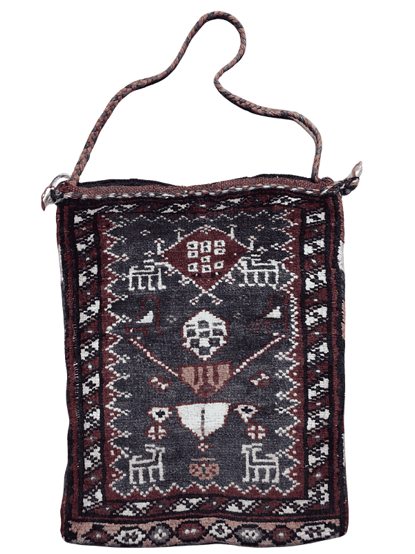 Vintage Persian Rug Bag