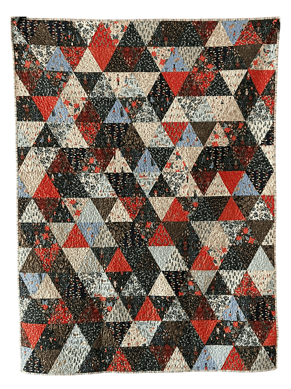Abstract Kantha Quilt